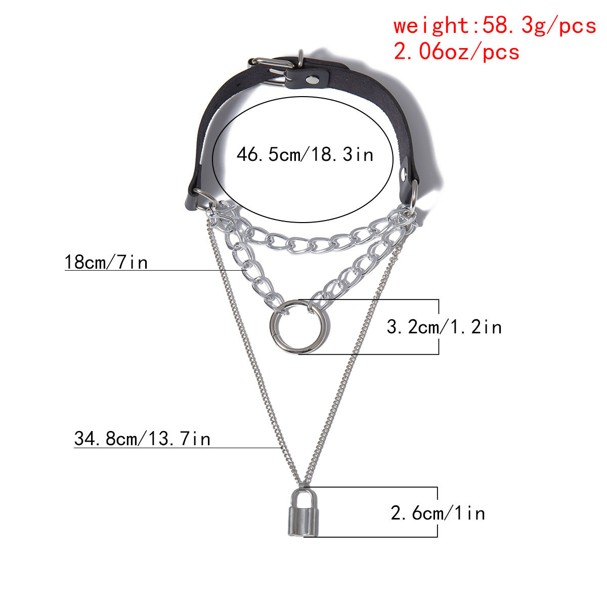 Retro Punk Multilayer Chain Geometry