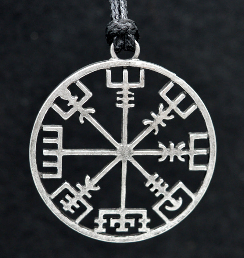 Viking Compass Men's Accessory Pendant Necklace
