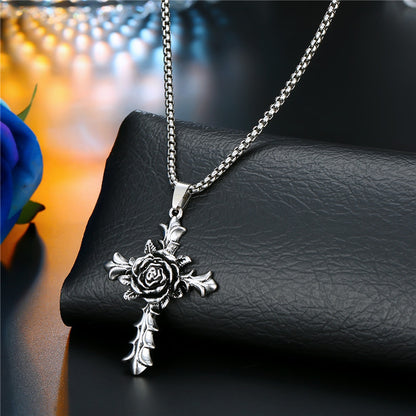 Personality Punk Stainless Steel Sweater Chain