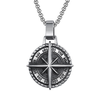 New Personality Men's Sailor Cross Alloy Cross Pendant
