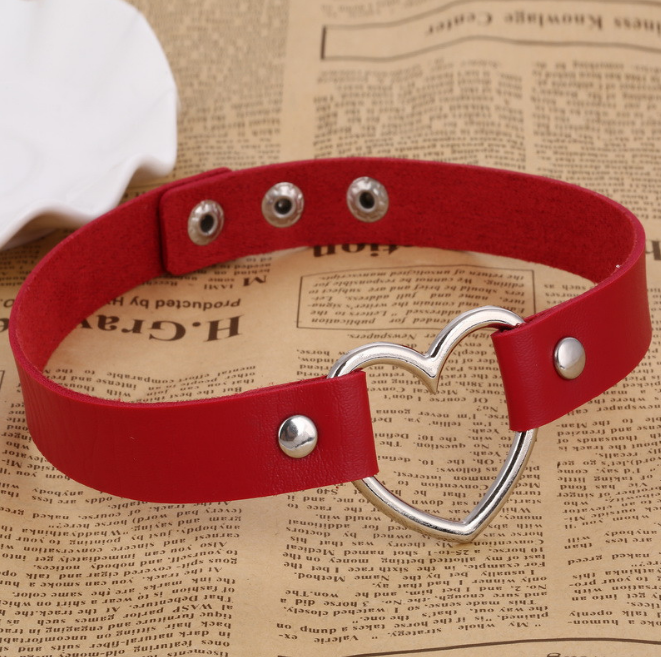 Punk Rock Leather Necklace