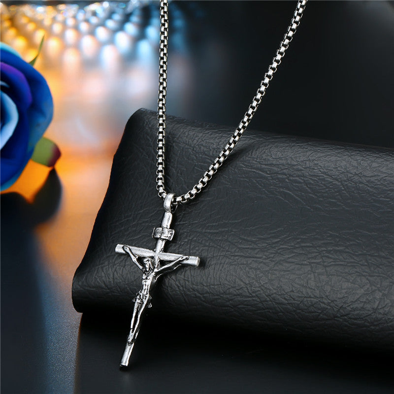 Personality Punk Stainless Steel Sweater Chain