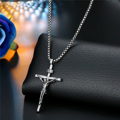 Personality Punk Stainless Steel Sweater Chain