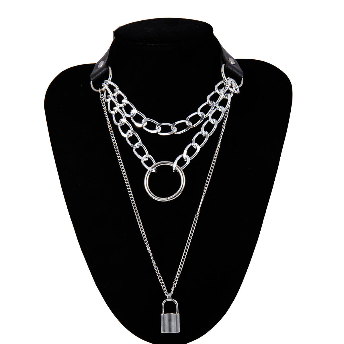 Retro Punk Multilayer Chain Geometry