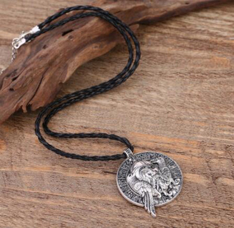 Crow Amulet Necklace
