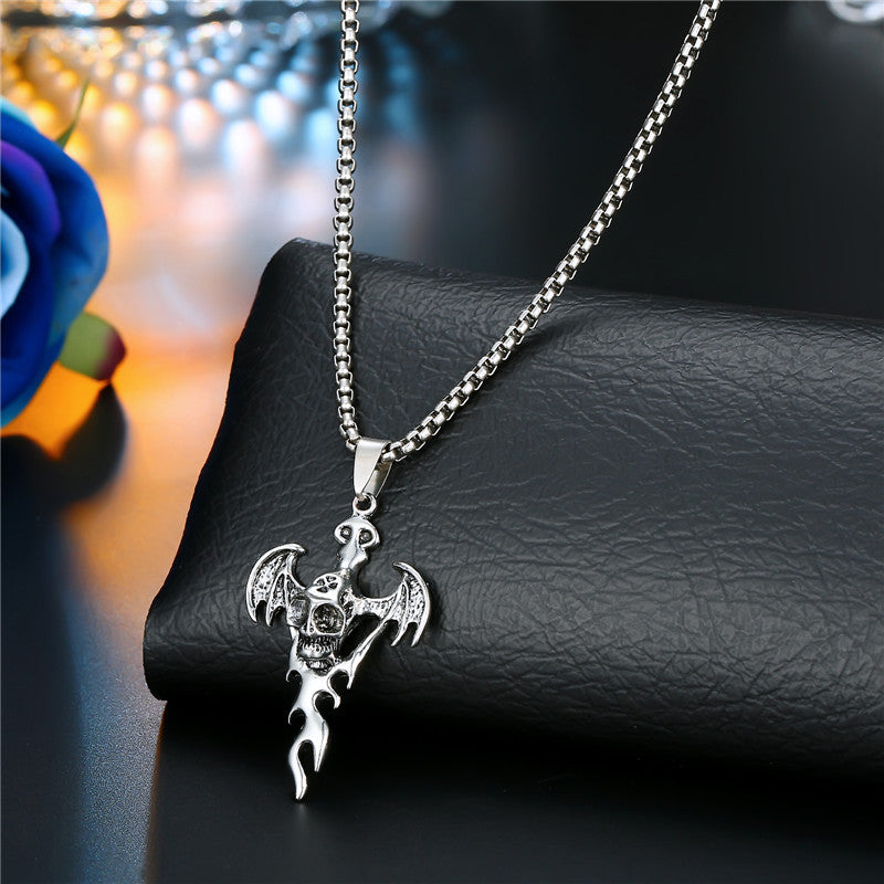 Personality Punk Stainless Steel Sweater Chain