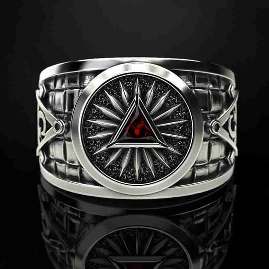 Men's Punk Mason Masonic Ring
